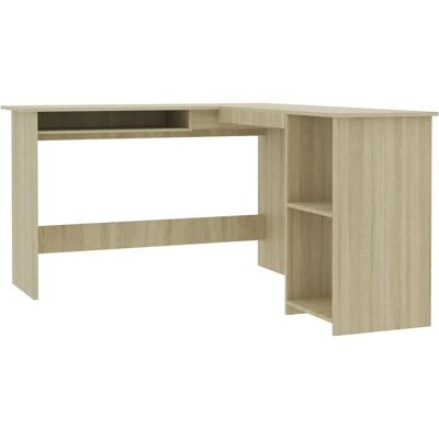 vidaXL Sonoma Eiche L-förmiger Eckschreibtisch - Eckschreibtisch vidaXL Sonoma Eiche L-förmiger Eckschreibtisch - Eckschreibtisch