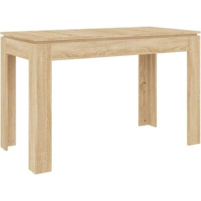 vidaXL Sonoma Eichen Esstisch - Holzwerkstoff Küche Esszimmer vidaXL Sonoma Eichen Esstisch - Holzwerkstoff Küche Esszimmer
