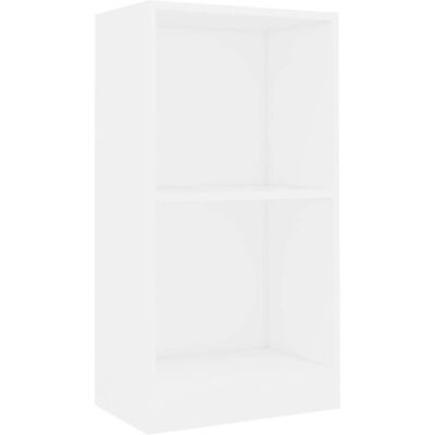 vidaXL Libreria bianca 40x24x75 cm Legno ingegnerizzato vidaXL Libreria bianca 40x24x75 cm Legno ingegnerizzato