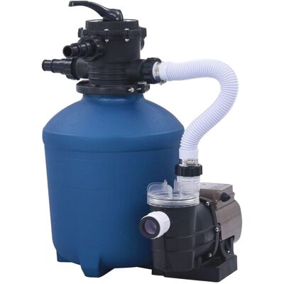 vidaXL Zandfilter Systeem - Duurzaam, 10980 L/u, Timer, voor Zwembaden vidaXL Zandfilter Systeem - Duurzaam, 10980 L/u, Timer, voor Zwembaden