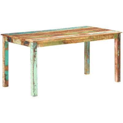 vidaXL Gerecycleerd massief houten eettafel - Vintage stijl vidaXL Gerecycleerd massief houten eettafel - Vintage stijl