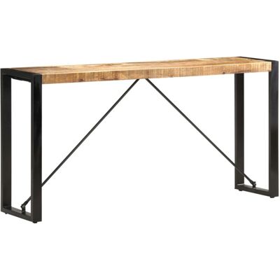 vidaXL Braune Mango Holz Konsole - Beistelltisch vidaXL Braune Mango Holz Konsole - Beistelltisch