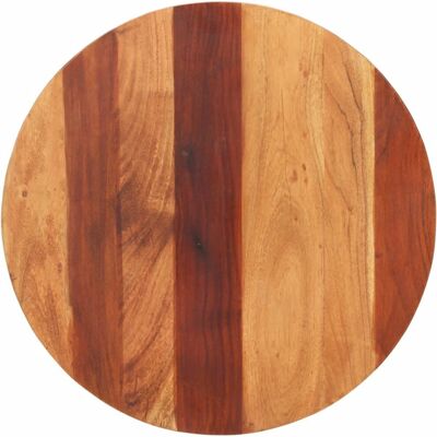 vidaXL 285974 Mesa redonda de madera maciza de acacia - Muebles vidaXL 285974 Mesa redonda de madera maciza de acacia - Muebles