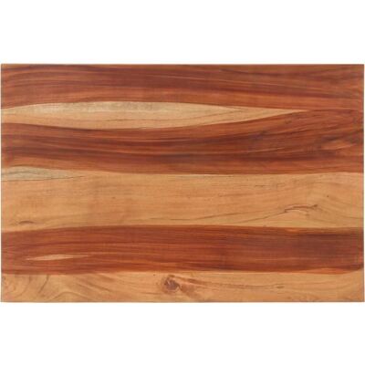 vidaXL Massief Sheesham Houten Tafelblad - 60x90 cm - Rustieke Afwerking vidaXL Massief Sheesham Houten Tafelblad - 60x90 cm - Rustieke Afwerking
