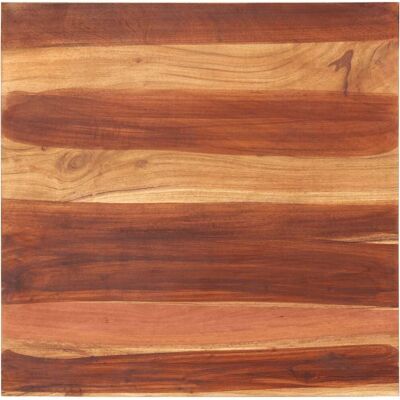 Surface de table rectangulaire en sheesham Maisonchic - 70x70cm - Publicité Surface de table rectangulaire en sheesham Maisonchic - 70x70cm - Publicité