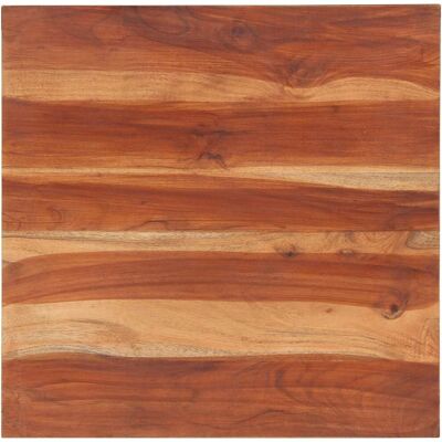 Vidaxl Tabla de madera maciza de sheesham - 60x60cm - 25-27mm Vidaxl Tabla de madera maciza de sheesham - 60x60cm - 25-27mm