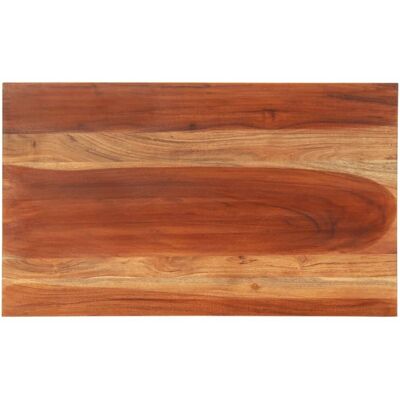 Superficie de mesa de acacia maciza vidaXL 60x100cm - Encanto rústico Superficie de mesa de acacia maciza vidaXL 60x100cm - Encanto rústico
