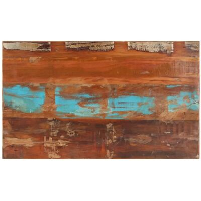 vidaXL Reclaimed Wood Tabletop 60x100cm - Rustic Charm - Tabletop vidaXL Reclaimed Wood Tabletop 60x100cm - Rustic Charm - Tabletop