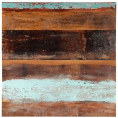 vidaXL Quadrattischplatte 80cm 25-27mm Massiv Recyceltes Holz - Tischplatte vidaXL Quadrattischplatte 80cm 25-27mm Massiv Recyceltes Holz - Tischplatte