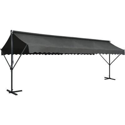 vidaXL Fritstående markise 600x300cm Antracit - Markiser vidaXL Fritstående markise 600x300cm Antracit - Markiser