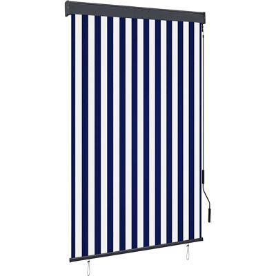 vidaXL 120 x 250 cm Blauw en wit Buitenzonwering - Producttype vidaXL 120 x 250 cm Blauw en wit Buitenzonwering - Producttype