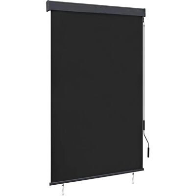 vidaXL Buitencilinderrol - 120 x 250 cm - Antraciet - Rolgordijn vidaXL Buitencilinderrol - 120 x 250 cm - Antraciet - Rolgordijn