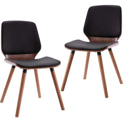 VidaXL 287380 Chaise de salle à manger en similicuir - Mobilier de restaurant VidaXL 287380 Chaise de salle à manger en similicuir - Mobilier de restaurant