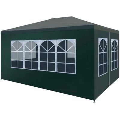 Set di Bordature da Giardino vidaXL - 16 pezzi, Verde, 10m - Bordura Set di Bordature da Giardino vidaXL - 16 pezzi, Verde, 10m - Bordura