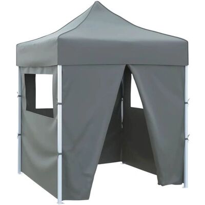 tienda de campaña plegable profesional vidaXL 2×2 m con 4 paredes - Carpa exterior tienda de campaña plegable profesional vidaXL 2×2 m con 4 paredes - Carpa exterior