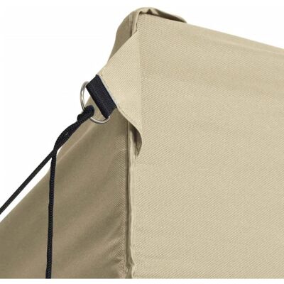 Tente de fête pliable professionnel vidaXL avec 3 parois 3x4m Crème Acier - Tente de fête - Publicité Tente de fête pliable professionnel vidaXL avec 3 parois 3x4m Crème Acier - Tente de fête - Publicité