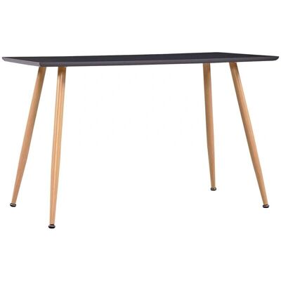 vidaXL Esstisch Grau und Eiche - Dining table vidaXL Esstisch Grau und Eiche - Dining table