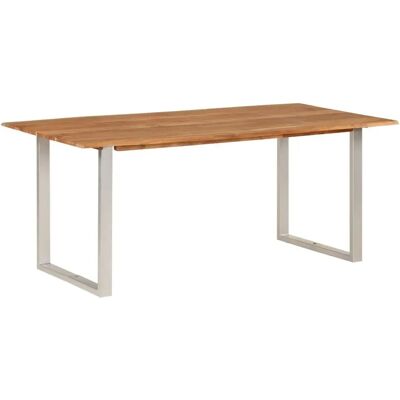 vidaXL Esstisch 180x90x76 cm Massives Akazienholz - Esstisch vidaXL Esstisch 180x90x76 cm Massives Akazienholz - Esstisch