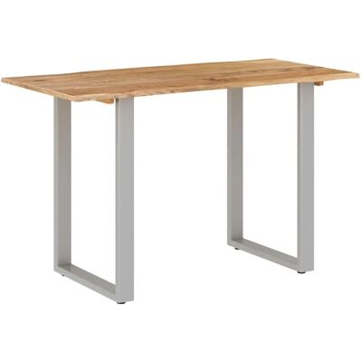 vidaXL 286479 Massief acaciahout eettafel - Duurzaam rustiek keukenmeubilair vidaXL 286479 Massief acaciahout eettafel - Duurzaam rustiek keukenmeubilair