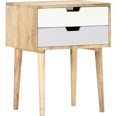 vidaXL Nachttisch 47x35x59 cm Mehrfarbig - Nachttisch vidaXL Nachttisch 47x35x59 cm Mehrfarbig - Nachttisch