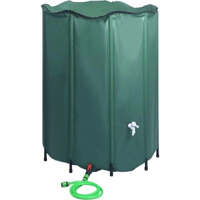 vidaXL Opvouwbare regenwater tank met kraan 1250 L - Watertank vidaXL Opvouwbare regenwater tank met kraan 1250 L - Watertank