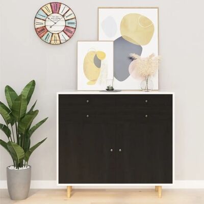 vidaXL Meubelfolie Zelfklevend Donker Hout 500x90 cm vidaXL Meubelfolie Zelfklevend Donker Hout 500x90 cm