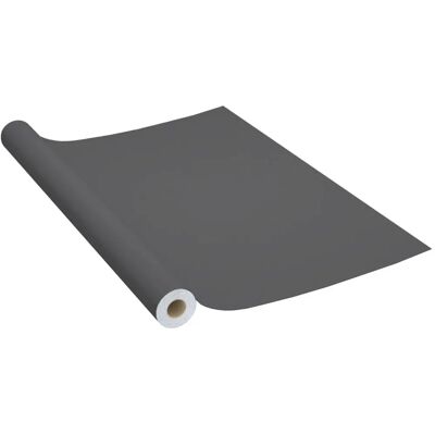 vidaXL Grauer Möbel-Film 500x90cm - Möbel-Folie vidaXL Grauer Möbel-Film 500x90cm - Möbel-Folie