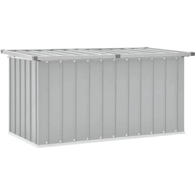 vidaXL Opbergdoos 129 x 67 x 65 cm Grijs vidaXL Opbergdoos 129 x 67 x 65 cm Grijs