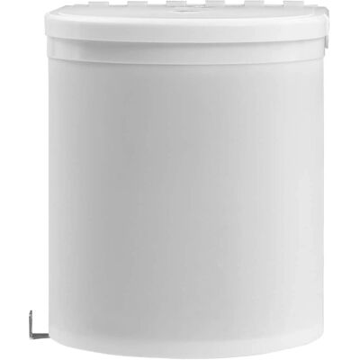 vidaXL Indbygget køkkenaffaldsbeholder Hvid 8L - Indbygget køkkenaffaldsbeholder vidaXL Indbygget køkkenaffaldsbeholder Hvid 8L - Indbygget køkkenaffaldsbeholder