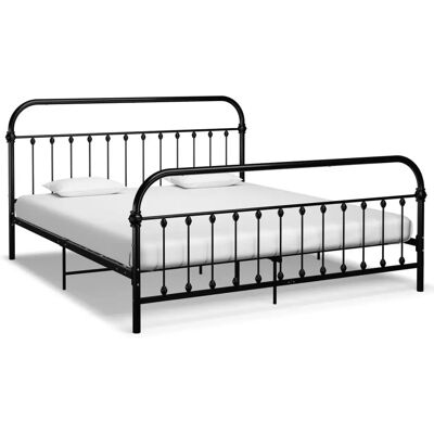 vidaXL 180x200 cm Bettgestell - Metall massiv Unterstützung vidaXL 180x200 cm Bettgestell - Metall massiv Unterstützung