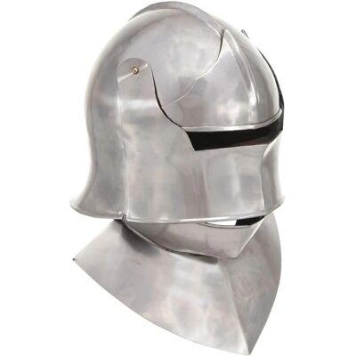 vidaXL Antikes Replik-Helm aus Stahl für LARP - Mittelalter Kostüm-Accessoire vidaXL Antikes Replik-Helm aus Stahl für LARP - Mittelalter Kostüm-Accessoire