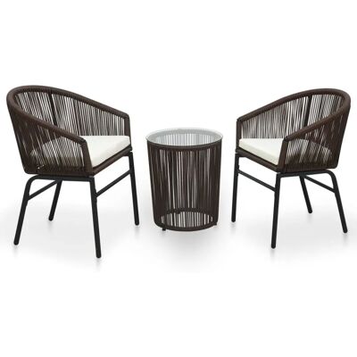 VidaXL Gartenmöbel-Set - Wetterfester PVC-Rattan VidaXL Gartenmöbel-Set - Wetterfester PVC-Rattan