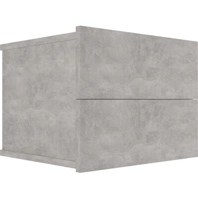 vidaXL 801061 Nachttisch - Verbundholz - Beton Grau - Nachttisch vidaXL 801061 Nachttisch - Verbundholz - Beton Grau - Nachttisch