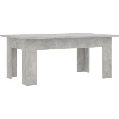 vidaXL 801183 Graues Beton Couchtisch - Beistelltisch vidaXL 801183 Graues Beton Couchtisch - Beistelltisch