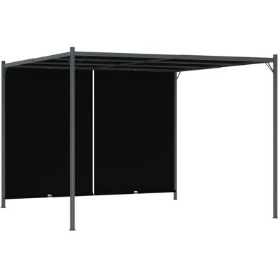 vidaXL Gartenpergola mit ausziehbarem Dach - Gartenpergola vidaXL Gartenpergola mit ausziehbarem Dach - Gartenpergola