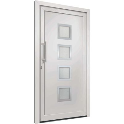 vidaXL Vordere Tür Weiß 98x190 cm - Front Door vidaXL Vordere Tür Weiß 98x190 cm - Front Door