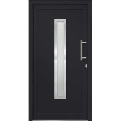 vidaXL Außentür Anthrazit 98x190cm - Exterior Door vidaXL Außentür Anthrazit 98x190cm - Exterior Door