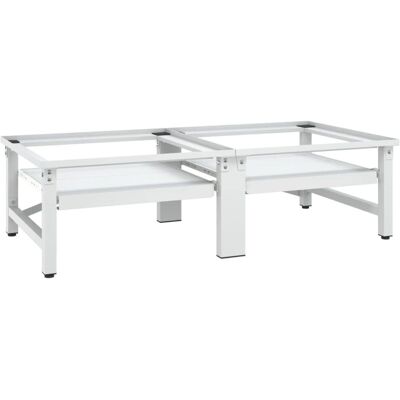 Support pour lave-linge vidaXL - Blanc - Socle pour lave-linge Support pour lave-linge vidaXL - Blanc - Socle pour lave-linge