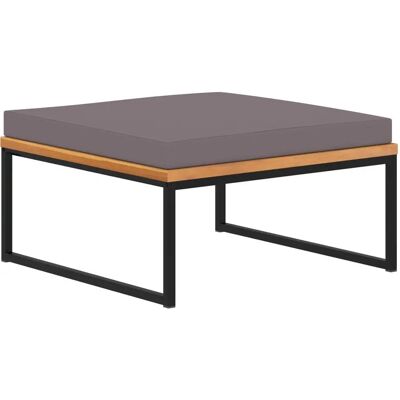 vidaXL 700193 Massives Akazienholz Fußhocker - Klassischer Stil vidaXL 700193 Massives Akazienholz Fußhocker - Klassischer Stil