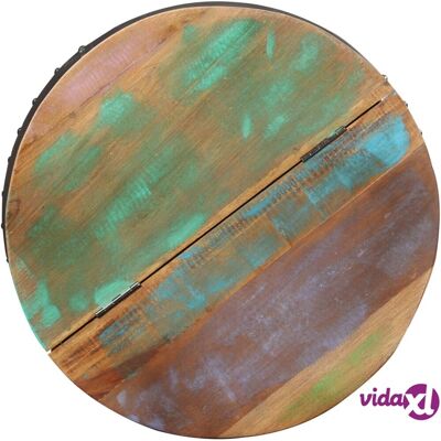 vidaXL Massiivinen kierrätetty puinen sohvapöytä 53x43cm - Sohvapöytä vidaXL Massiivinen kierrätetty puinen sohvapöytä 53x43cm - Sohvapöytä