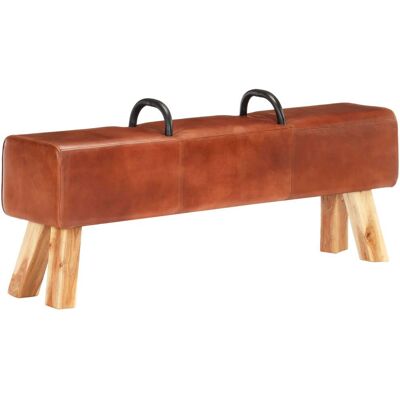 vidaXL 286605 Vintage Turnbock Bank mit Griffen - Indoor Möbel vidaXL 286605 Vintage Turnbock Bank mit Griffen - Indoor Möbel