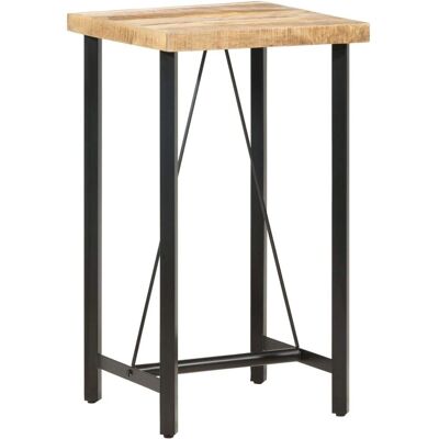 vidaXL Mango Træ Bar Bord - Industriel Stil - 60x60x107 cm vidaXL Mango Træ Bar Bord - Industriel Stil - 60x60x107 cm
