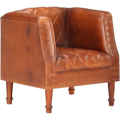 VidaXL Fauteuil Accent - Style Vintage - 60x57x64cm VidaXL Fauteuil Accent - Style Vintage - 60x57x64cm