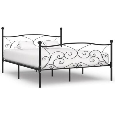 vidaXL 180x200 cm Bettgestell - Metall, Unterstützung, Modernes Design vidaXL 180x200 cm Bettgestell - Metall, Unterstützung, Modernes Design