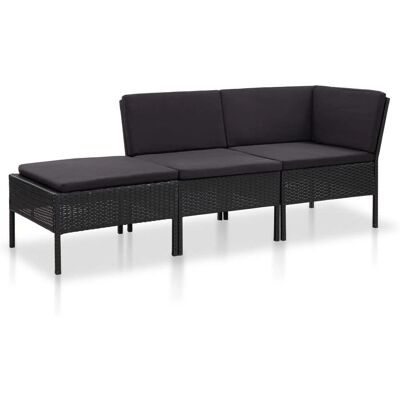 VIDAXL Nova - Elegantes Outdoor-Ecksofa mit modularem Design - Gartenmöbel-Set VIDAXL Nova - Elegantes Outdoor-Ecksofa mit modularem Design - Gartenmöbel-Set