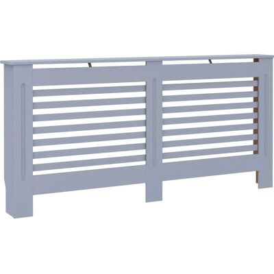 vidaXL Heizkörperabdeckung Anthrazit MDF Grill Schrank Heizkörper Regal Heizgerät vidaXL Heizkörperabdeckung Anthrazit MDF Grill Schrank Heizkörper Regal Heizgerät