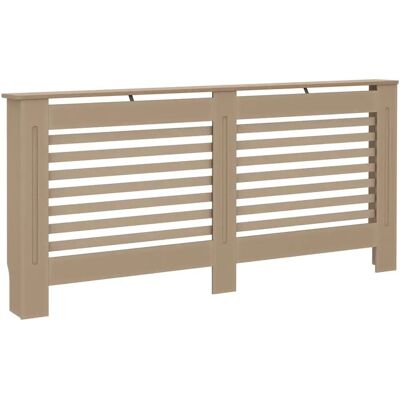 vidaXL Radiator Cover 172x19x81.5 cm MDF - Modern Slatted Design vidaXL Radiator Cover 172x19x81.5 cm MDF - Modern Slatted Design