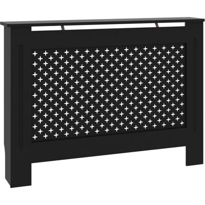 Copritermo nero MDF vidaXL - Riscaldamento Copritermo nero MDF vidaXL - Riscaldamento