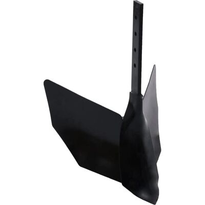 vidaXL Accessoire de herse pour cultivateur - Métal noir ajustable vidaXL Accessoire de herse pour cultivateur - Métal noir ajustable