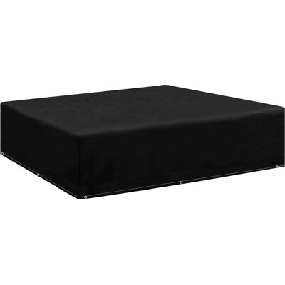 Housse de Mobilier de Jardin noire 200x200cm - Couverture pour Mobilier de Jardin - Publicité Housse de Mobilier de Jardin noire 200x200cm - Couverture pour Mobilier de Jardin - Publicité